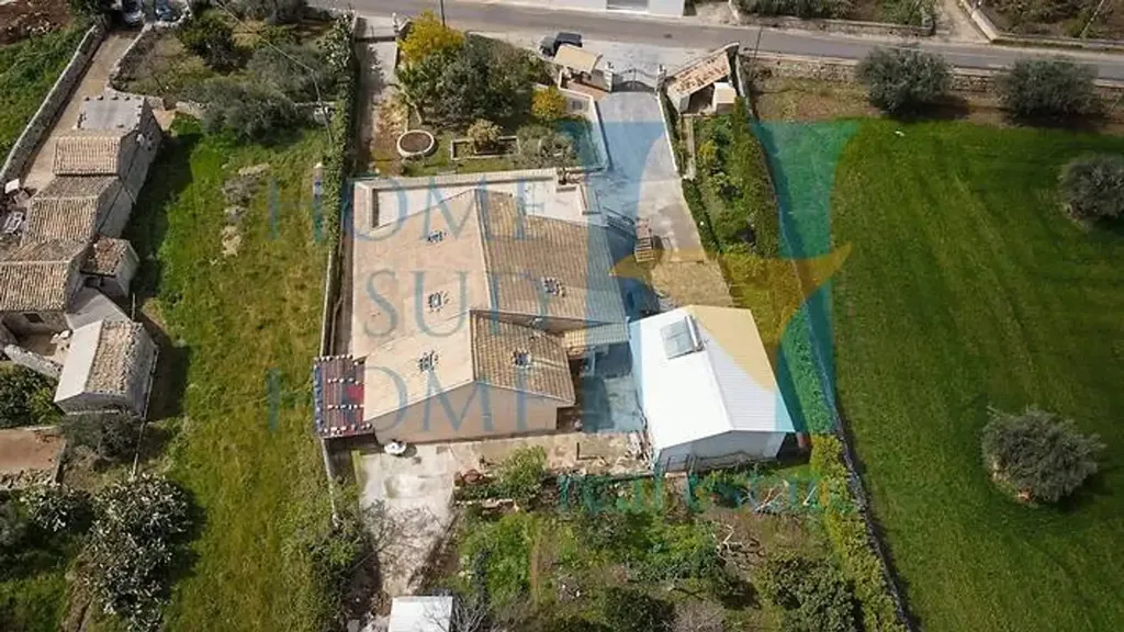Vue aérienne - Rustic Villa with Ornamental Garden in Modica