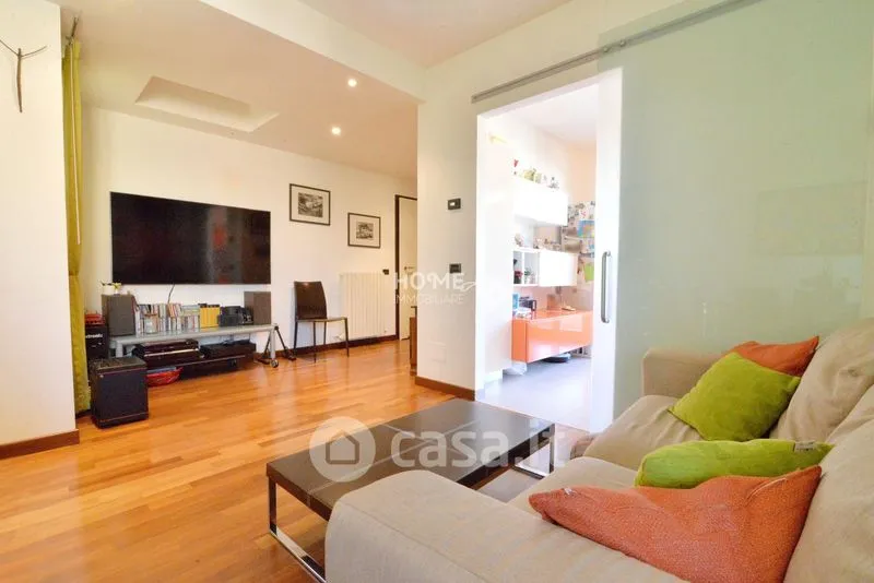 Séjour - Apartment with Balcony in Urbisaglia