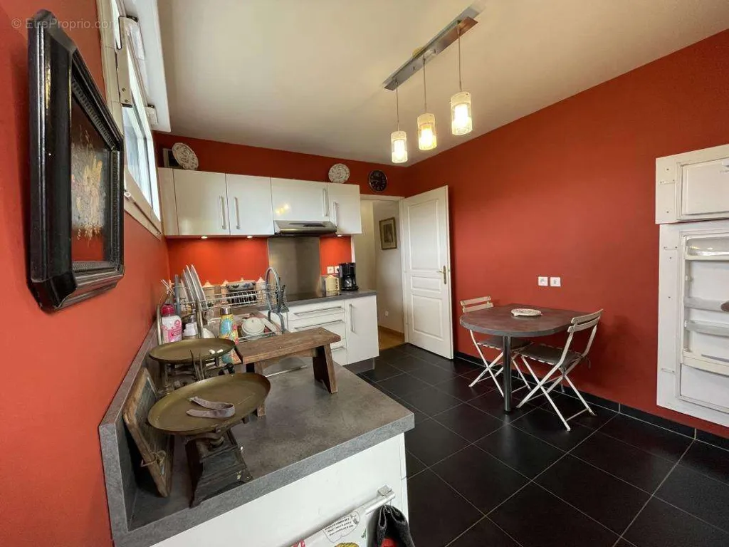 Köök - Luxury Apartment with Terrace in Bondues Centre