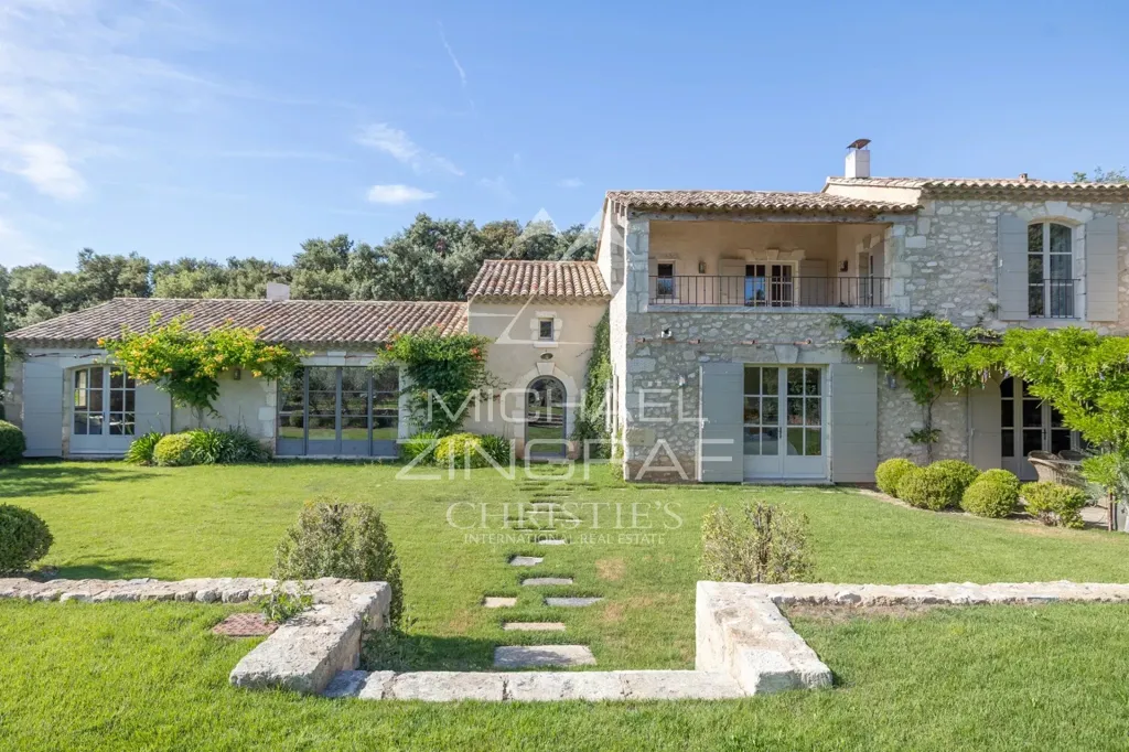 Exterior - Mas with Heated Pool in Alpilles Olive Park
