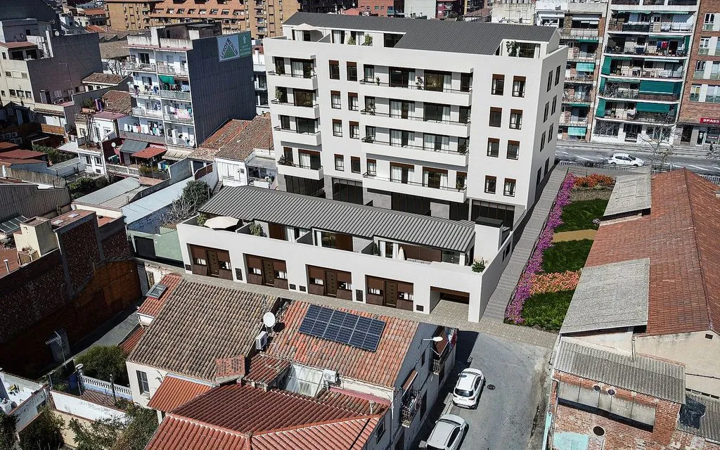 Vista aerea - New Flat with Air Conditioning in Granollers