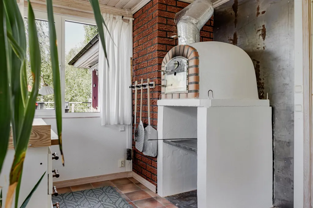 Köök - Suterräng Villa with Private Beach in Sandstrand