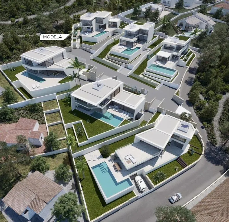 Vue aérienne - Luxury Villa with Smart Home in Moraira