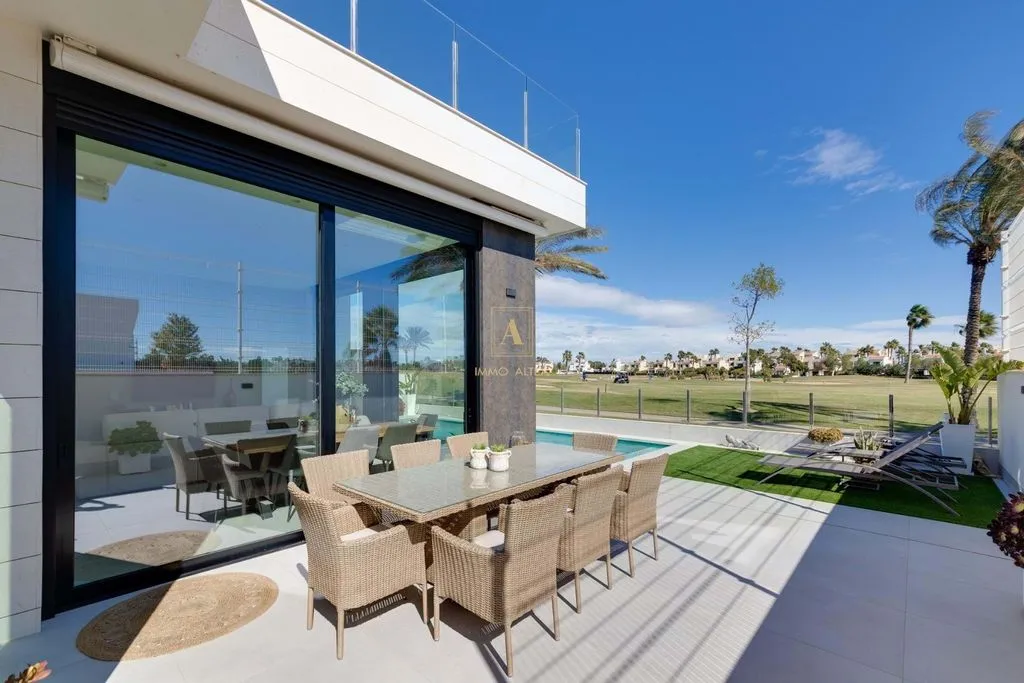 Terrasse - New Build Villa on Golf Course in Pilar de la Horadada
