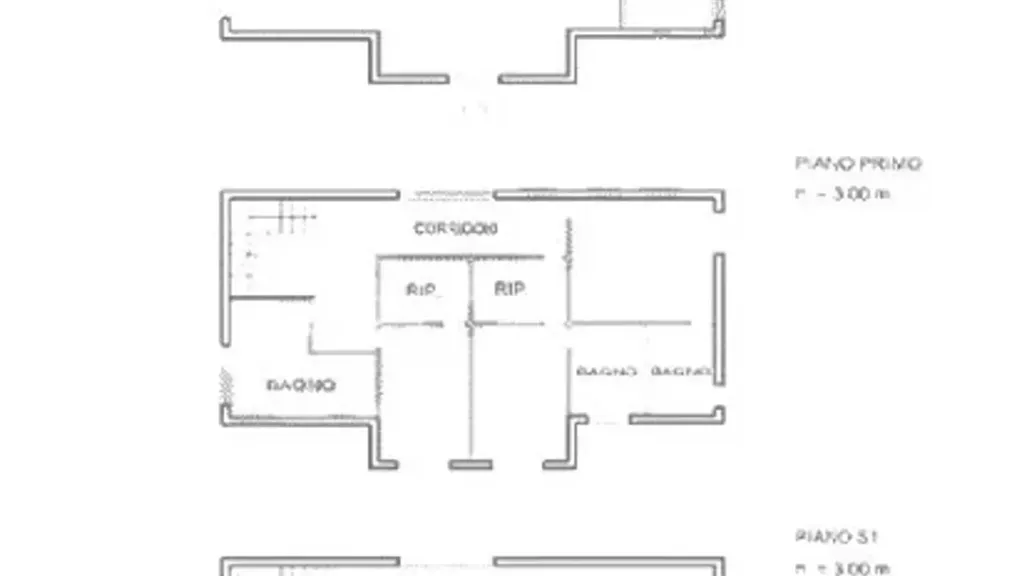 Floor Plan - Rustic House with Garden in Cannara