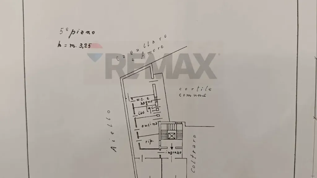 Plan - Apartment with Balcony in Catania Centre