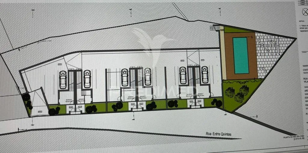 Plan - Approved Plot for 6 Villas with Pool in Candal, Gaia
