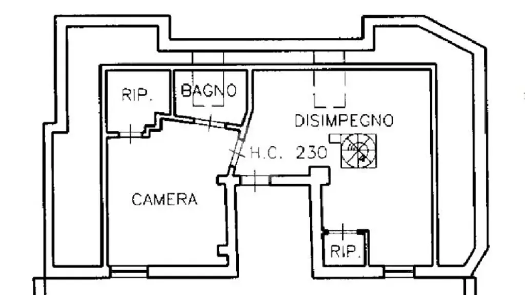 Plan - Villa with Panoramic View in Bibiana