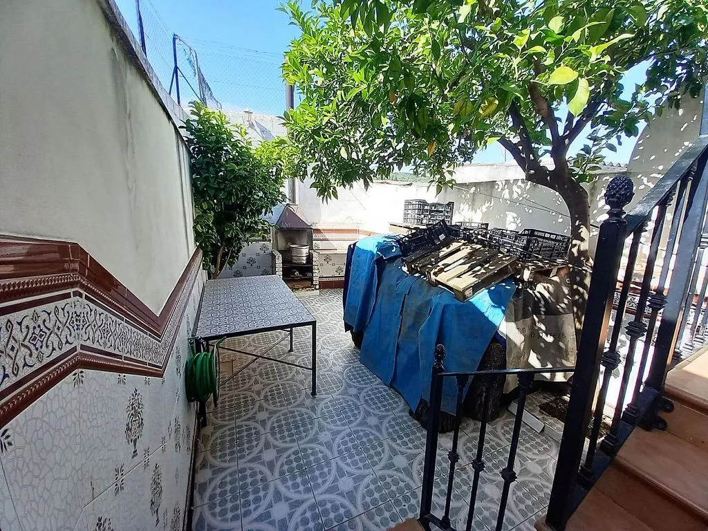Terrasse - Semi-detached House with Balcony in El Pedroso