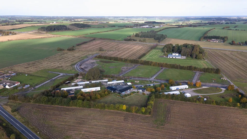 Aerial - Year-Round Plot in Vester Hesseldal, Grenaa