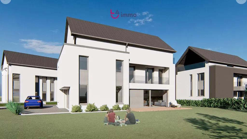 Architect-designed House with Terrace in Pissange
