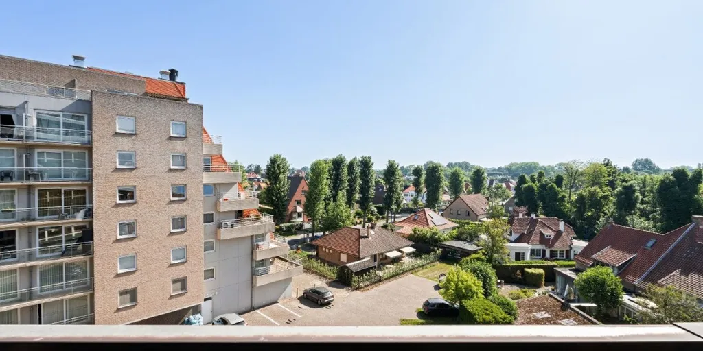 Balcon - Studio avec Salle de Nuit au Centre de Koksijde