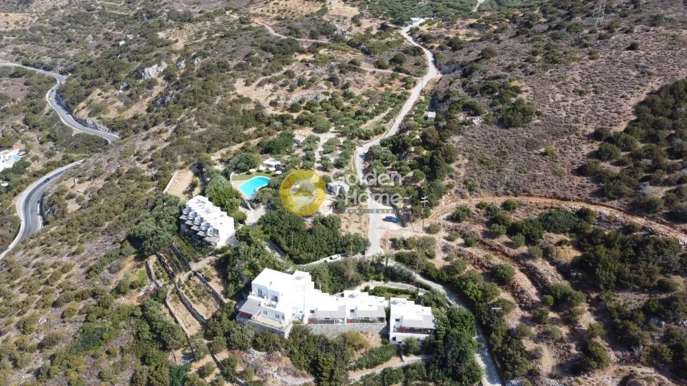 Õhuvaade - Agricultural Plot with Panoramic Views in Agios Nikolaos