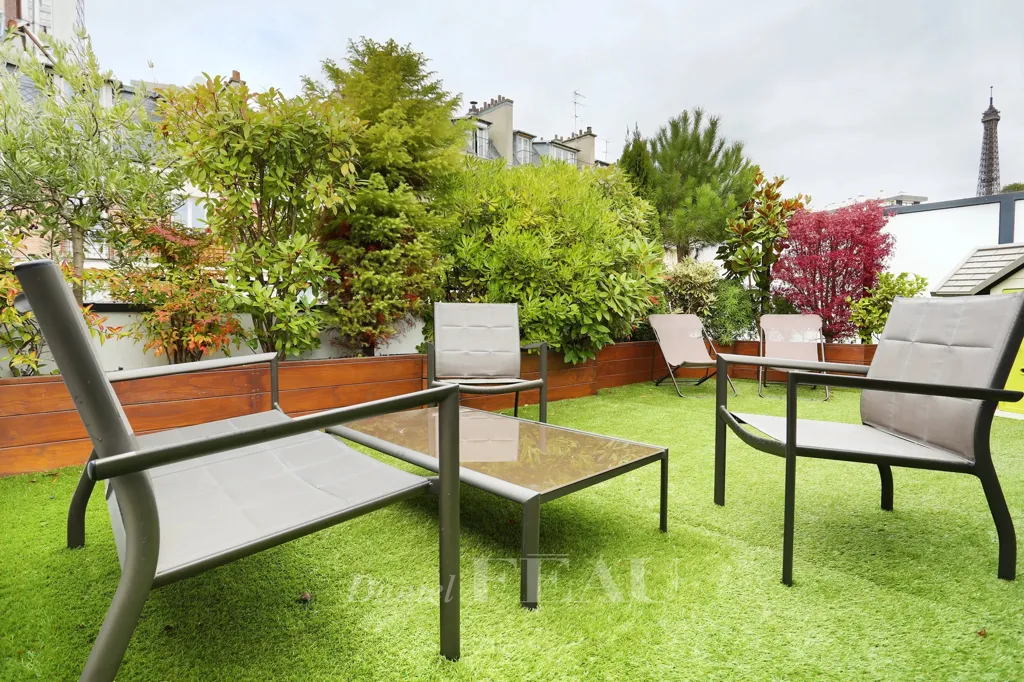 Terrasse - Duplex avec Vue Tour Eiffel à Paris XVe - Dupleix