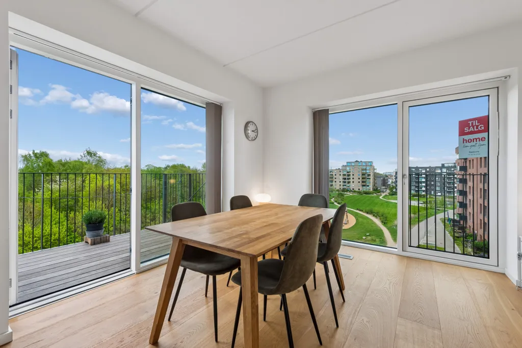 Sala da pranzo - Apartment with Garden Access in Rødovre