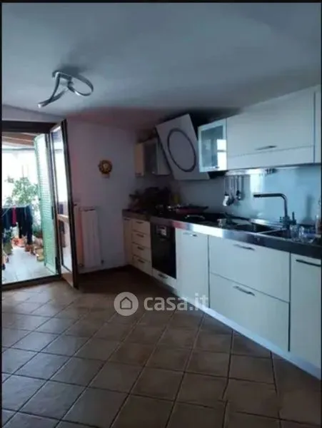 Köök - Penthouse with Town View in Montecassiano Centre