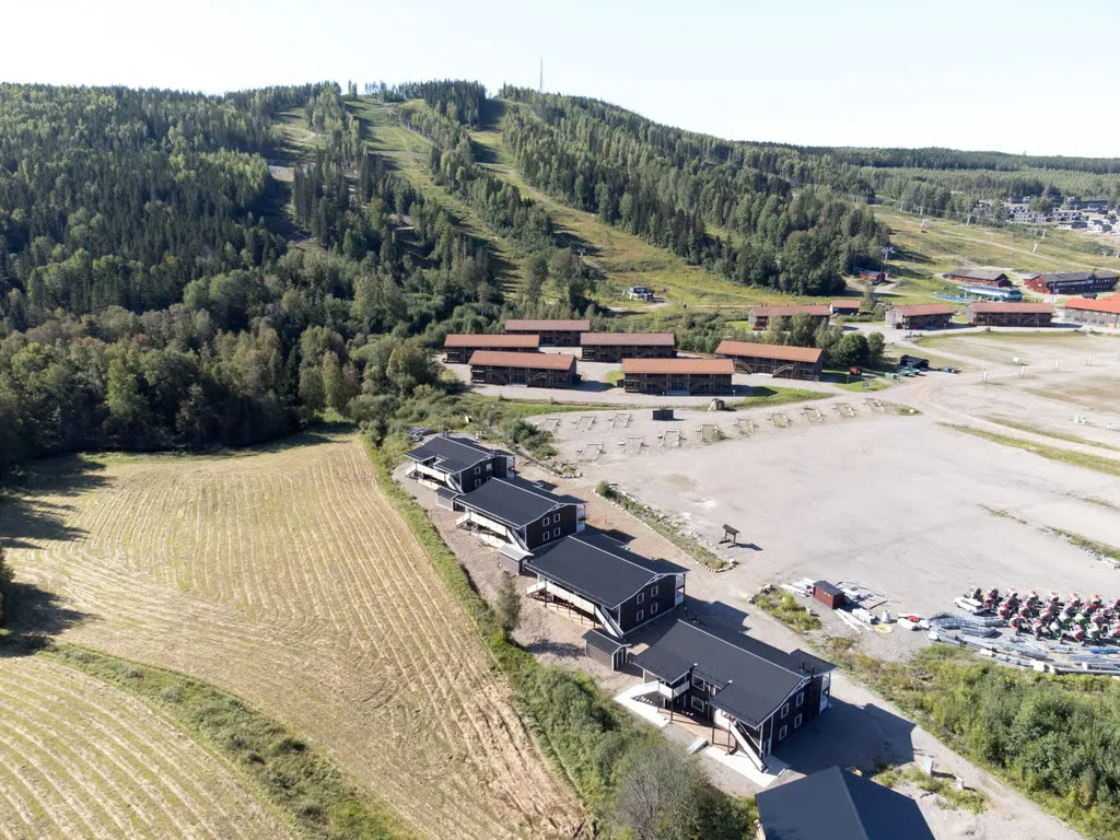Vue aérienne - Owner-Occupied Apartment with Ski Access in Kungsberget