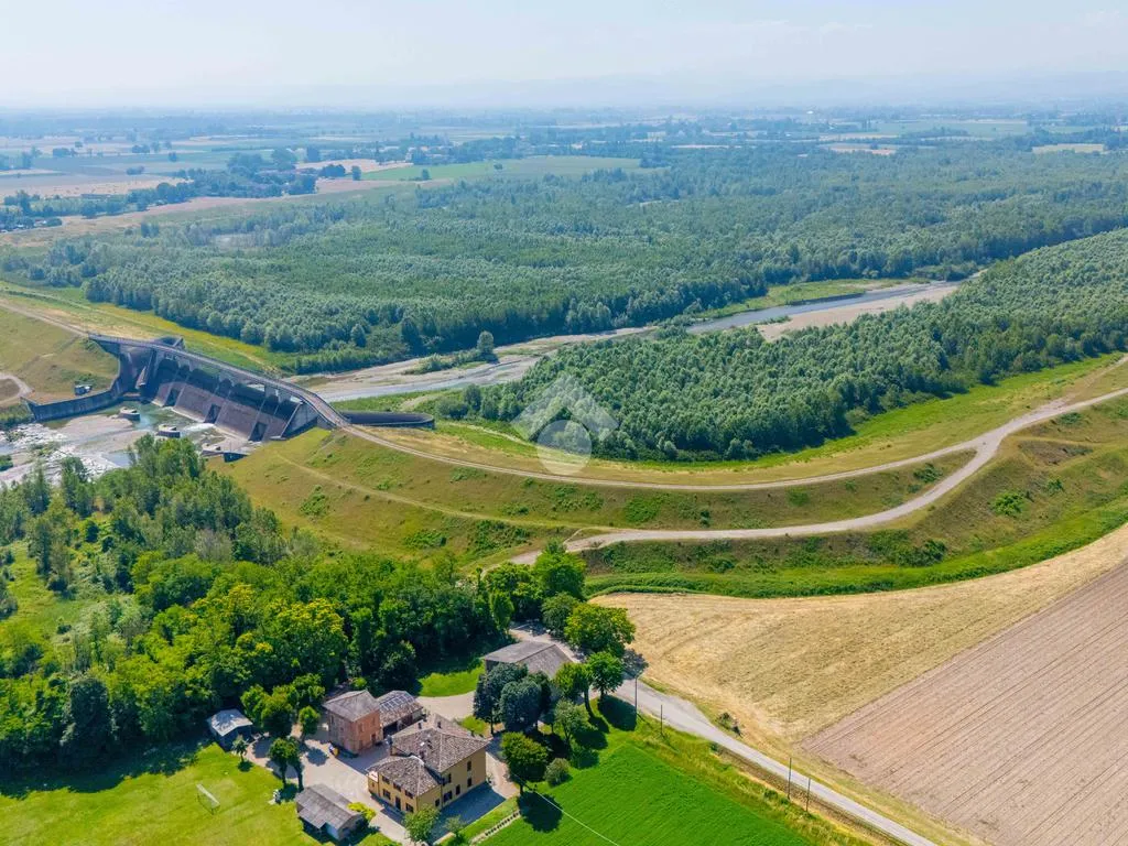 Aerial - Contemporary Villa with Private Garden in Parma