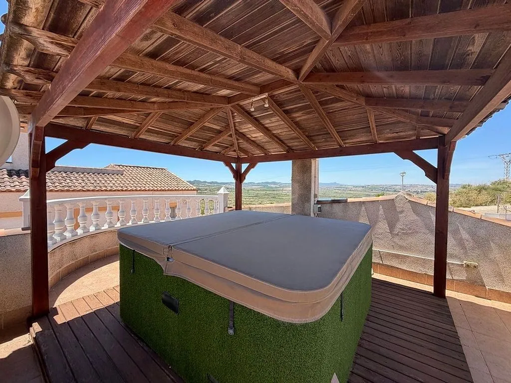Terrasse - House with Pool and Garden in Orihuela
