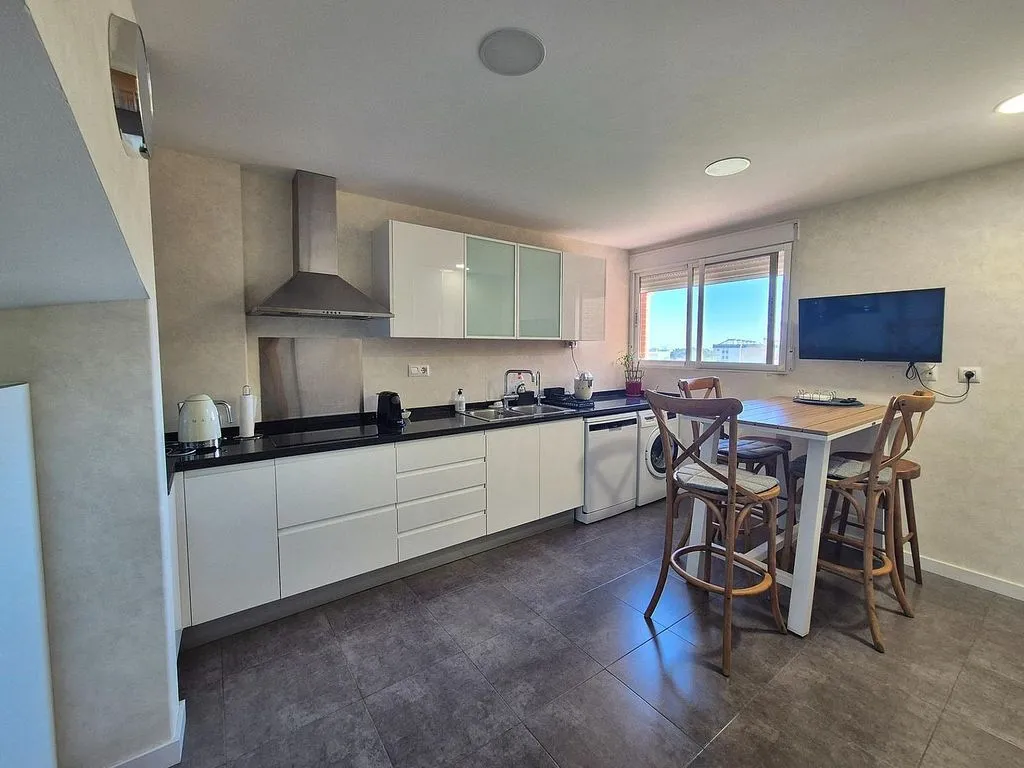 Cocina - Ático duplex con terraza en Carrer de l'Estatut Valencià