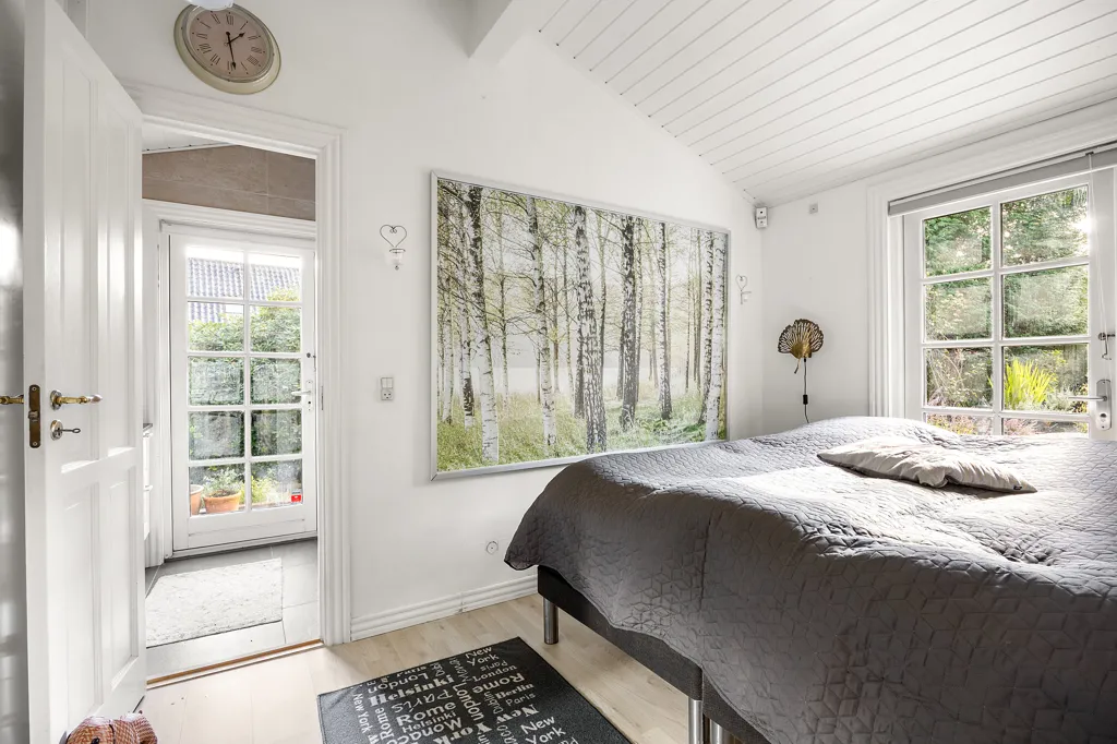 Chambres - Fenced Villa with Garden in Dronningmølle