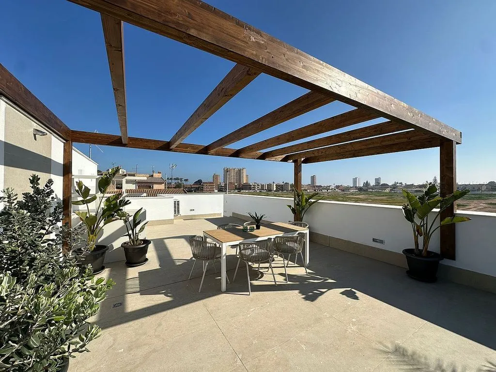 Terrass - Luxury Semidetached House with Pool in Santiago de la Ribera
