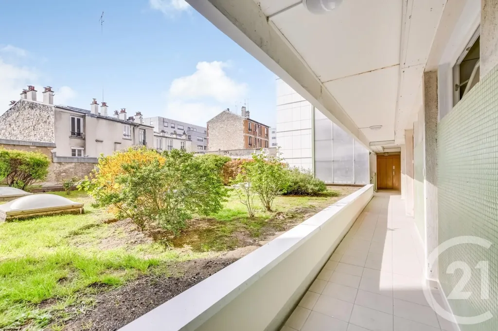Jardin - Studio au Calme avec Double Exposition à Paris 20e