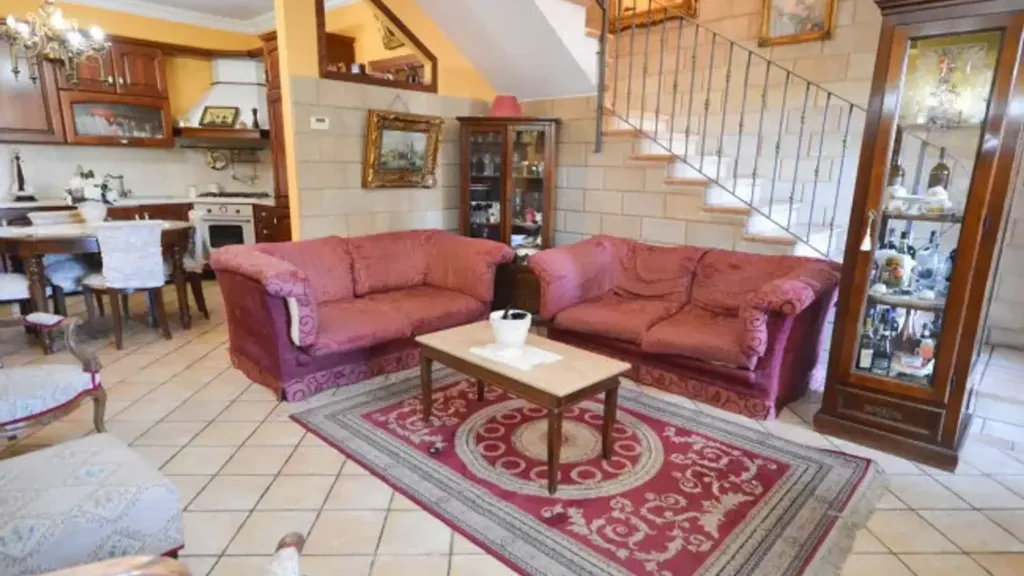 Séjour - Terraced Villa with Balcony in Rossano