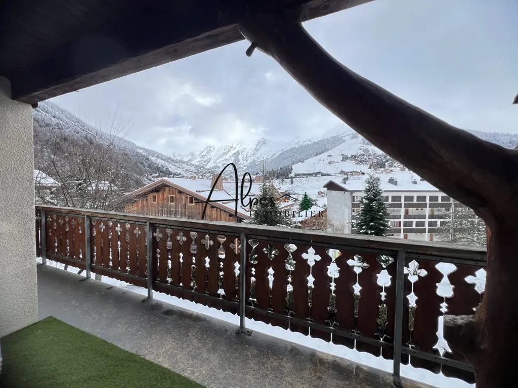 Balcon - Chalet Rénové avec Vue Panoramique à La Clusaz