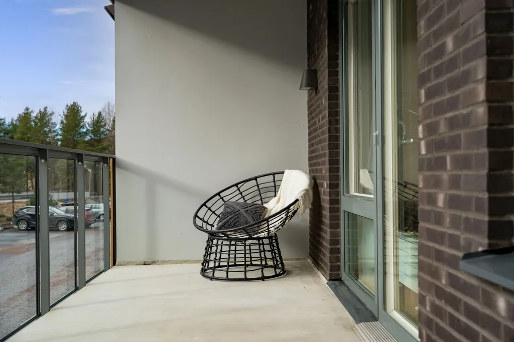 Balcon - Apartment with Balcony in Sävja, Uppsala