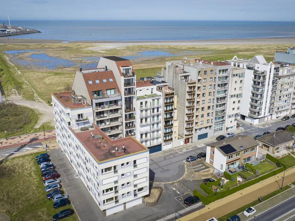 Õhuvaade - Seafront Apartment with Terraces in Heist-aan-Zee