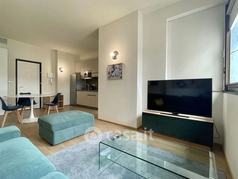 Living Room - Luxury Flat with Rooftop Pool in Turin