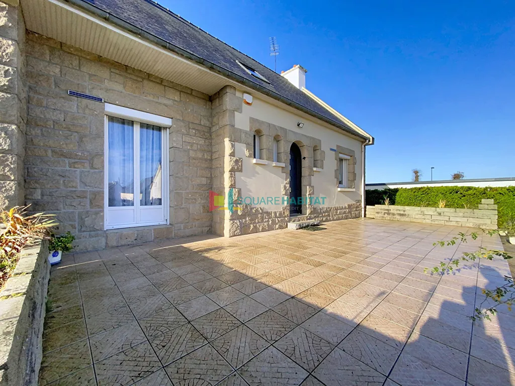 Terrasse - Maison avec jardin et terrasse à Trébedan