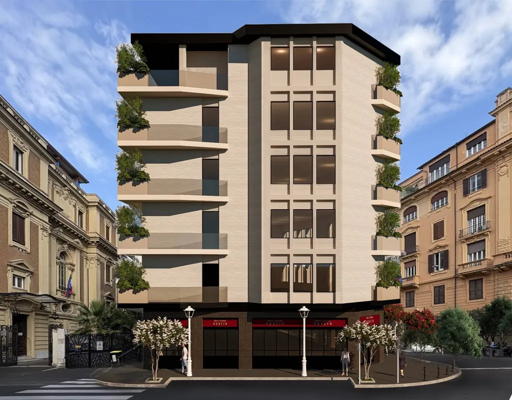 Modern Apartment with Balcony in Pinciano, Rome