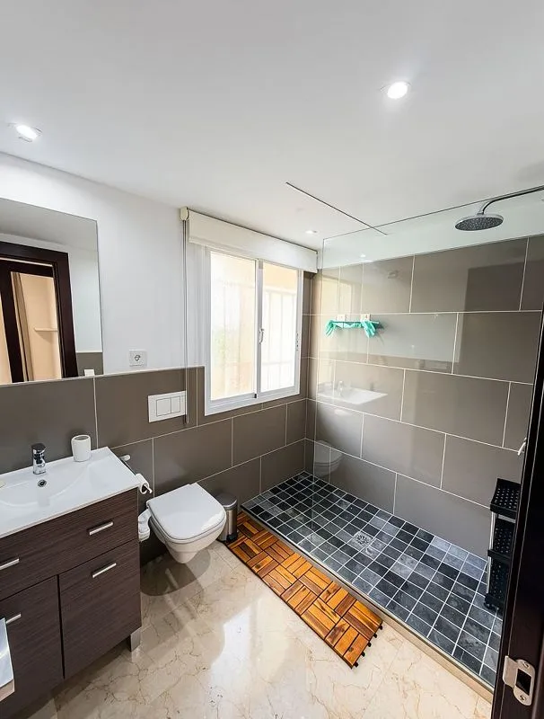 Salles de bain - T2 Apartment with Pool in Benahavís