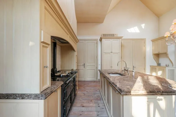 Köök - Eclectic Villa with Terrace in Weelde