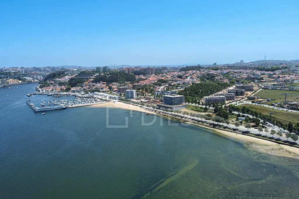 Vue aérienne - T3 Apartment with River View in Vila Nova de Gaia
