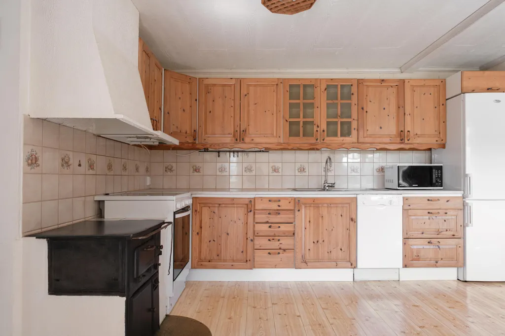 Cucina - Cottage with Private Pier in Brunnbäck