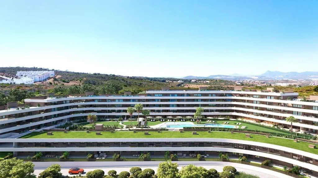 Vue aérienne - Apartment with Sea View in Manilva