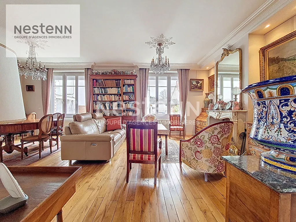 Living Room - 1930s House with Garden in Orleans