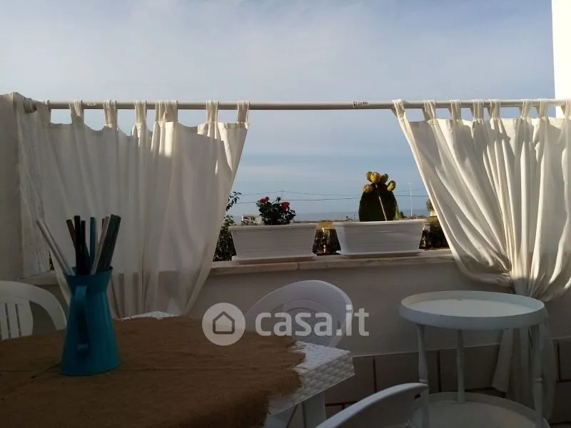 Terrasse - Rear-Facing Apartment with Sea View in Manduria