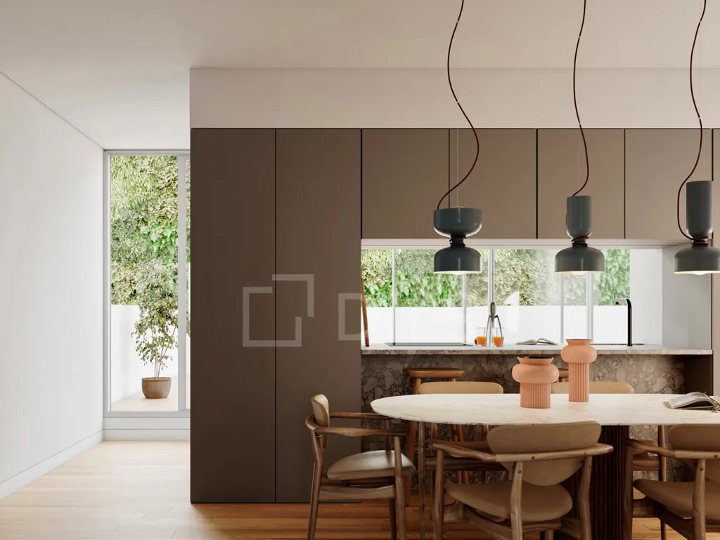 Salle à manger - Apartment with Rooftop Pool in Lisbon's Estrela
