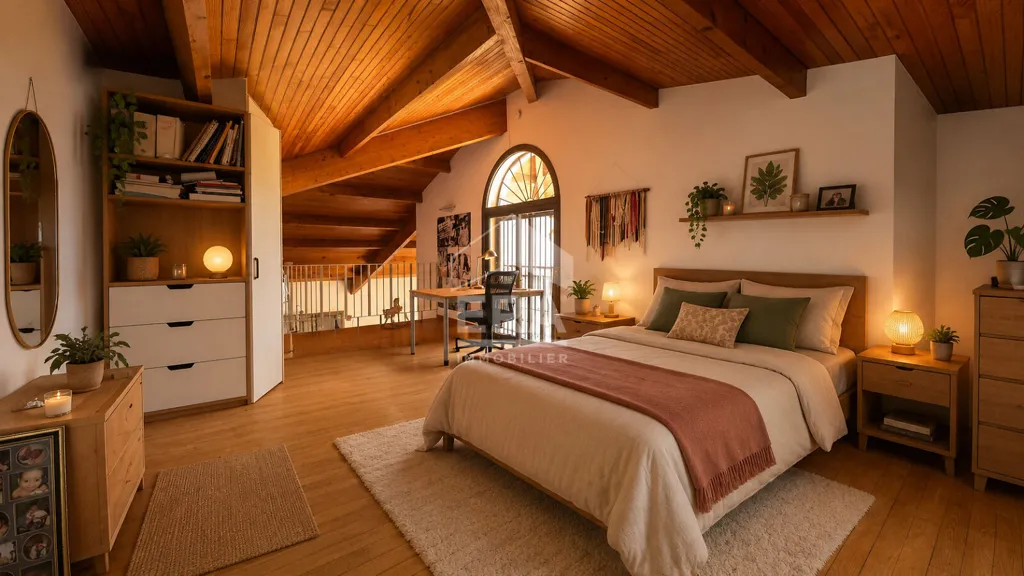 Chambres - Maison d'Architecte avec Piscine à Aucamville