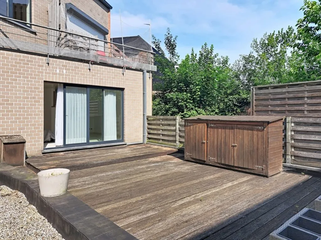 Terrasse - Appartement rez-de-chaussée avec terrasse à Sterrebeek