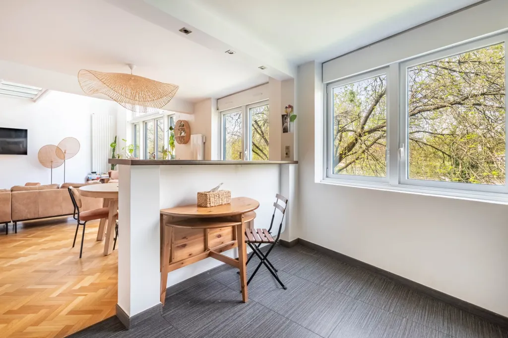 Salle à manger - Duplex avec Vue sur la Seine à Levallois-Perret
