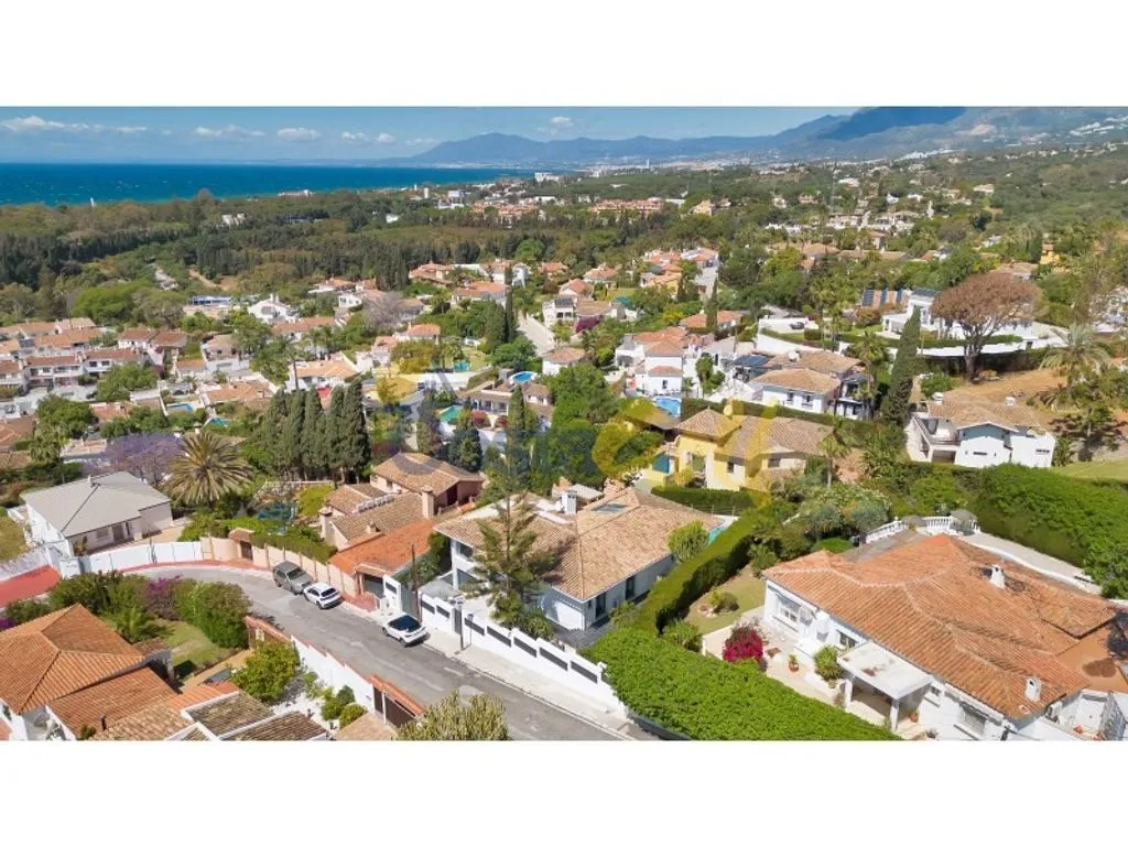 Vue aérienne - Luxury Villa with Pool in Elviria, Marbella