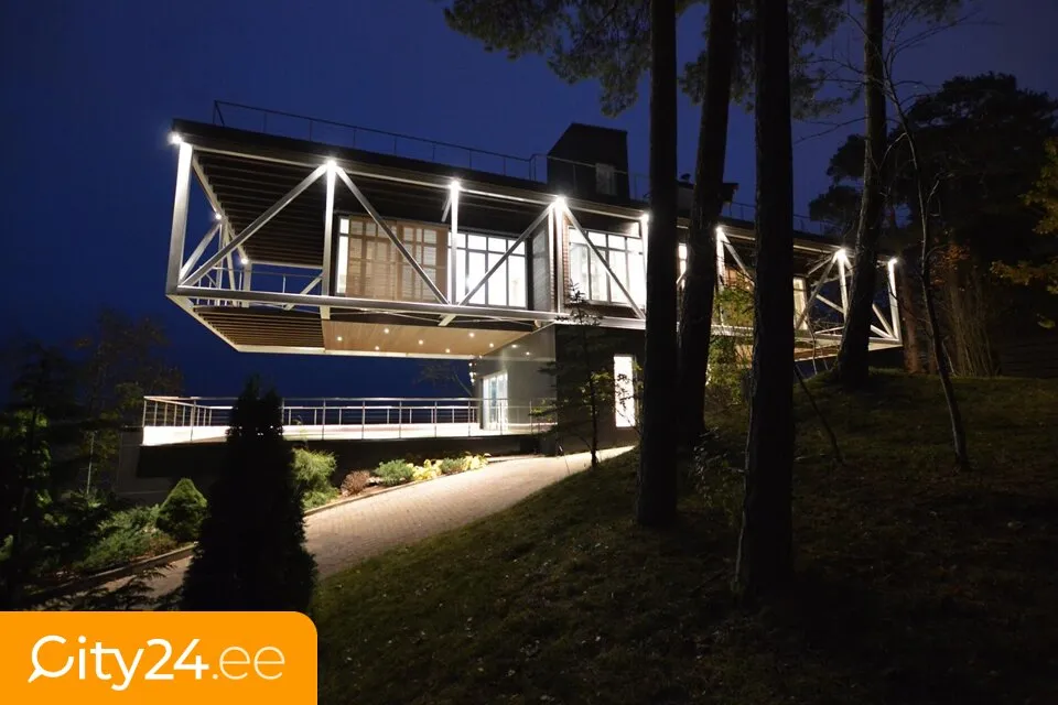 Exterior - Architectural Gem by the Lake in Latvia