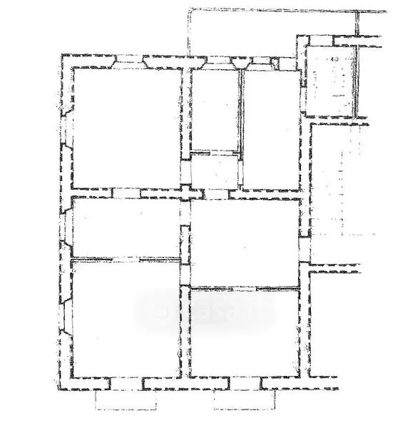 Plan - Quadrilocale with Garden in Trapani