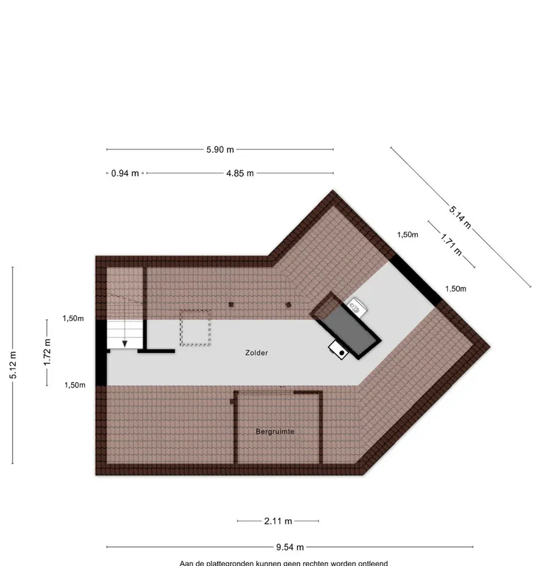 Plan - Half-Villa with Garden in Eijsden
