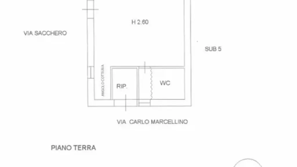 Plaan - Independent Studio with Historic View in Catania